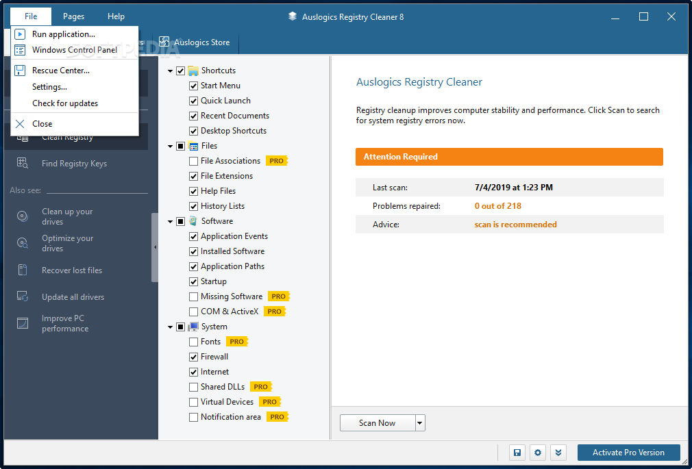 Auslogics Registry Cleaner Pro 10.8.0.1248 + Crack