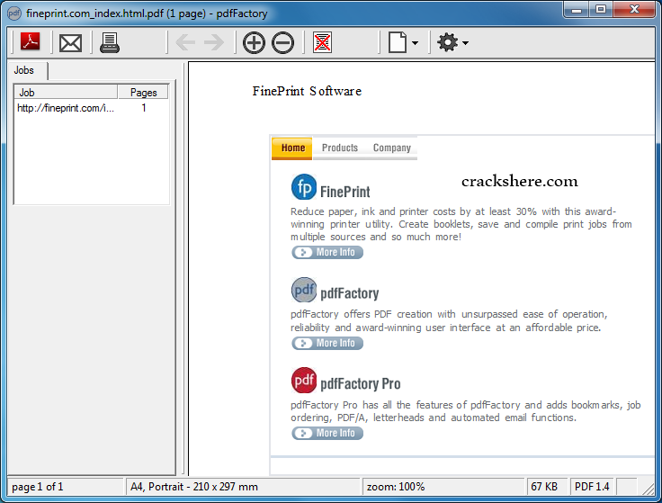 pdfFactory Pro 8.35 Crack + Keygen 2023 Free Download