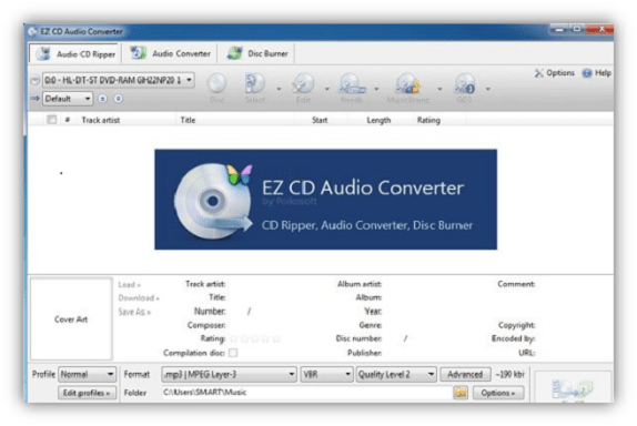 EZ CD Audio Converter Crack v10.0.6.1 + Keygen Download [2022]