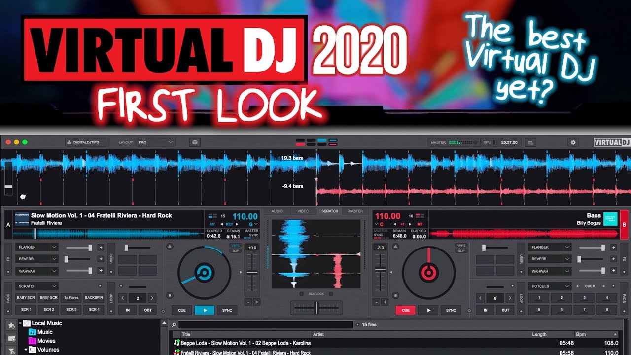 Virtual Dj Pro Crack v2023 With Registration Codes Full Free Download