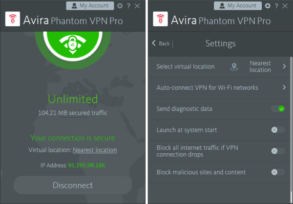 Avira Phantom VPN Pro 2.38.1.15219 Crack + Key Full Version [2022]