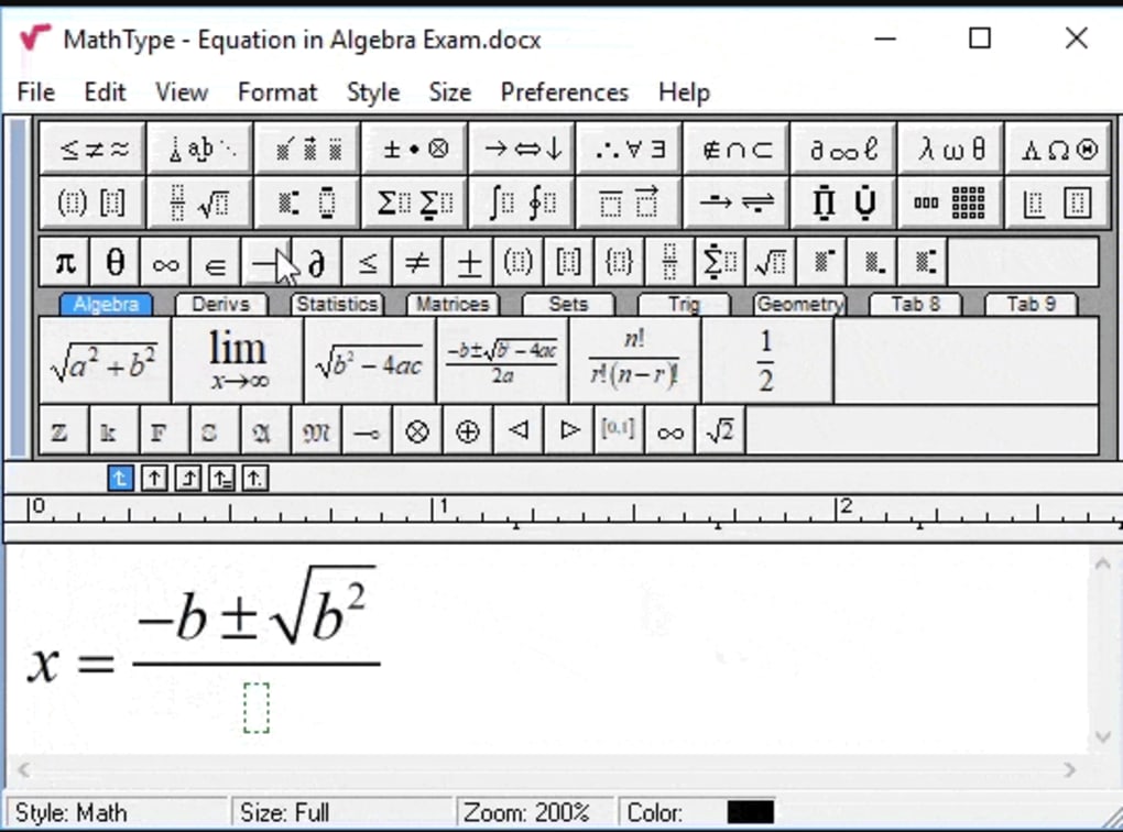 MathType 7.5.0 Crack Keygen Full Latest Version Download 2022