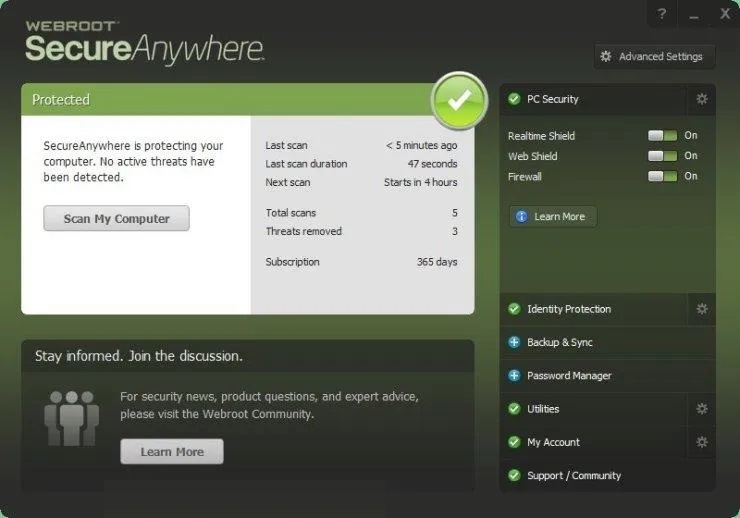 Webroot SecureAnyWhere Antivirus Crack + Keygen Key [2023]