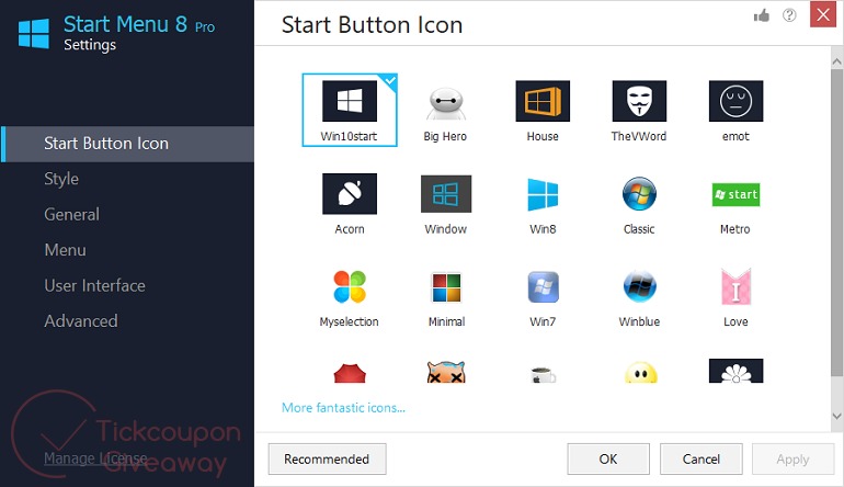 IObit Start Menu 8 Pro Key 6.0.1.2 Crack + Download 2023